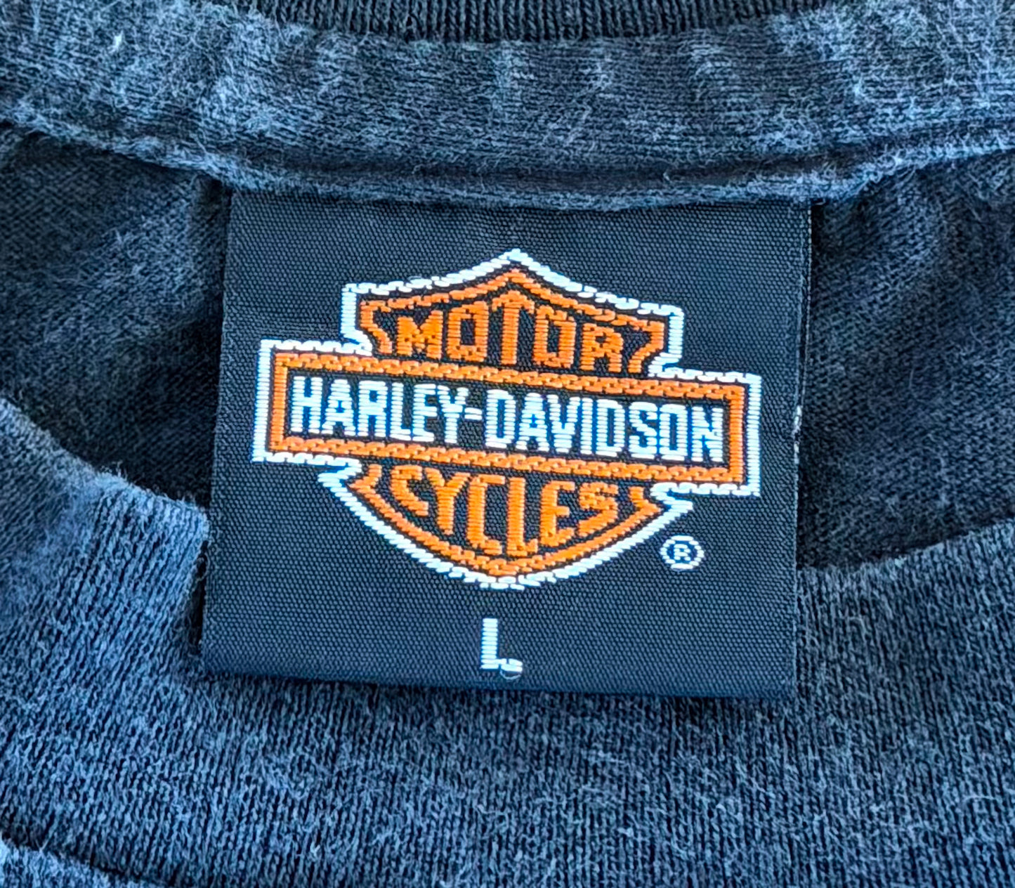 Vintage Harley Davidson Nashville TN Biker T Shirt Large