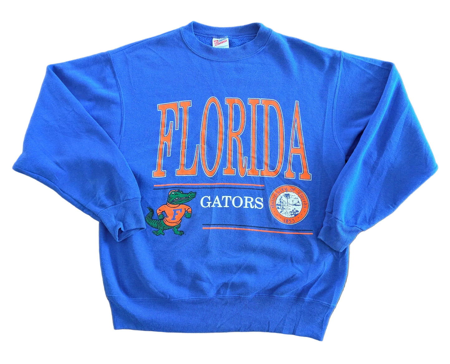Vintage 90s Florida Gators USA Made Hanes Label Sweatshirt Large