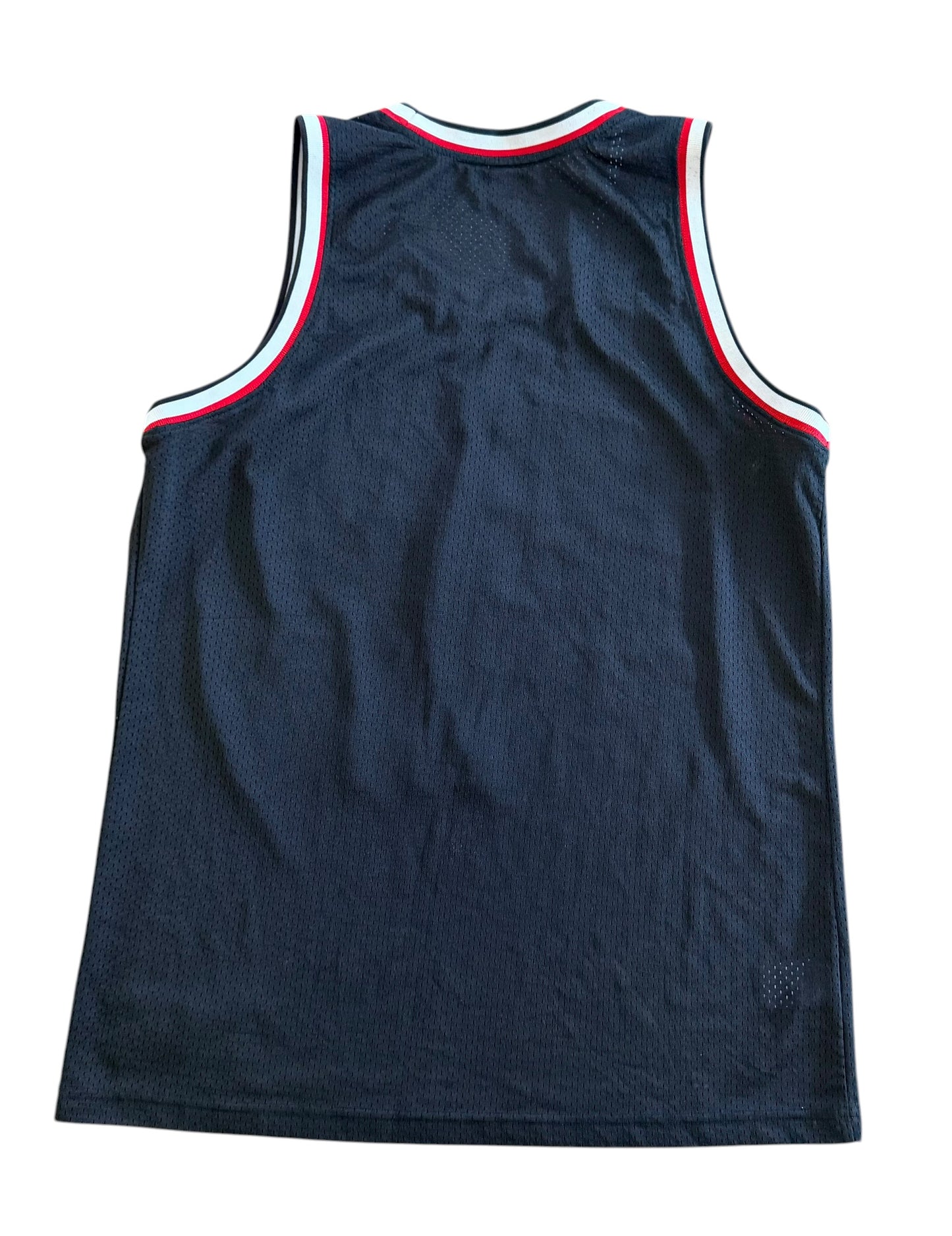 Chicago Bulls Mitchell & Ness Basketball Jersey Black Size Large