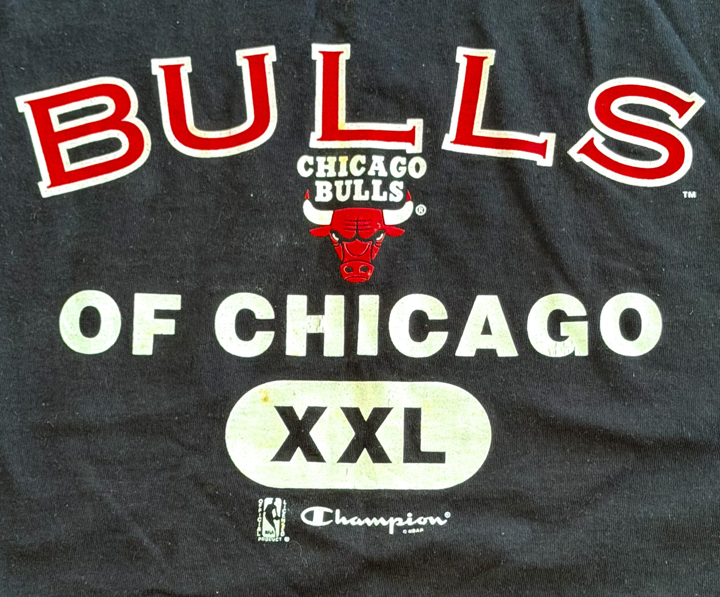 Vintage 2000s Chicago Bulls Champion Sleeveless T-shirt, size Large