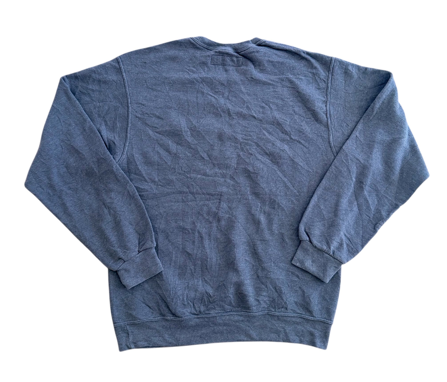 Yves Saint Laurent Slate Grey Embroidered Sweatshirt Large