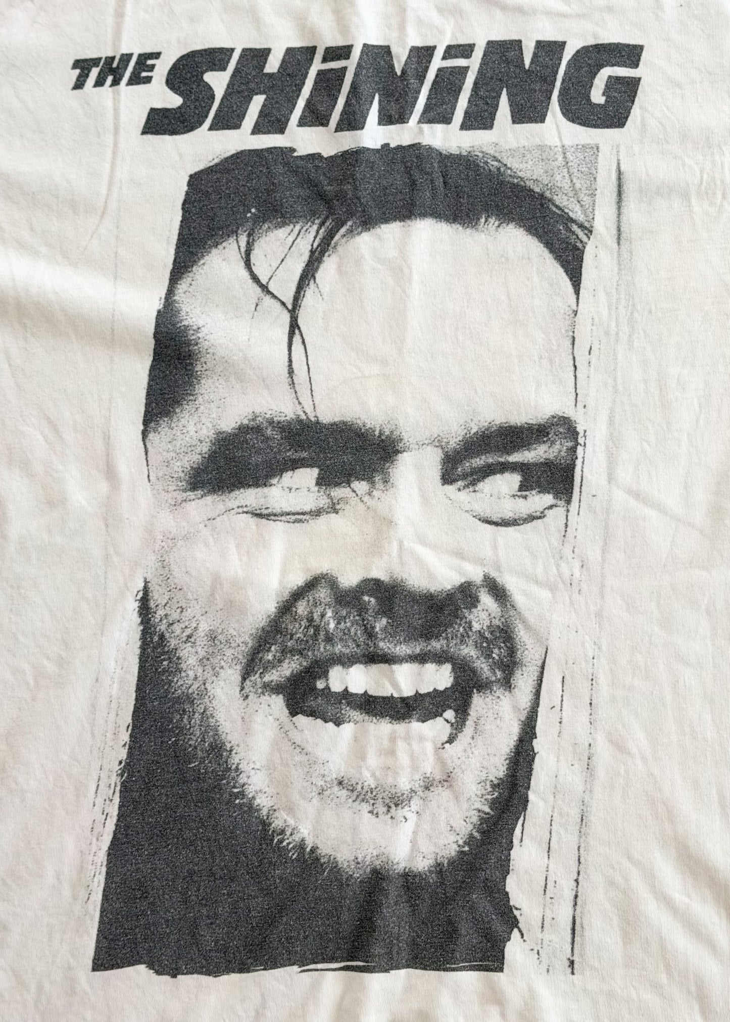The Shining Graphic White Horror Movie Classic Film T-Shirt XXL