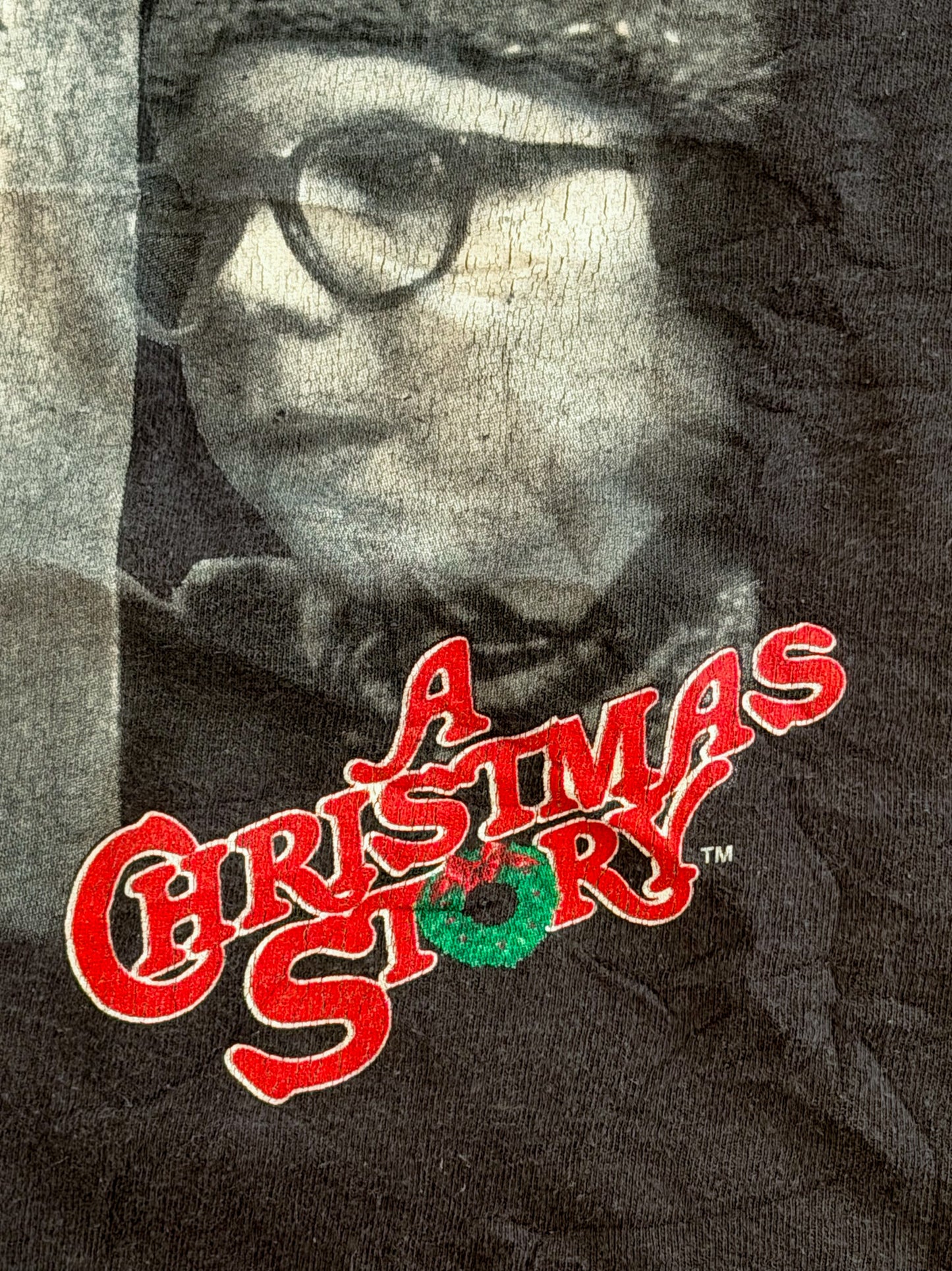 A Christmas Story Triple Dog Dare You Graphic Film Promo T-shirt XL