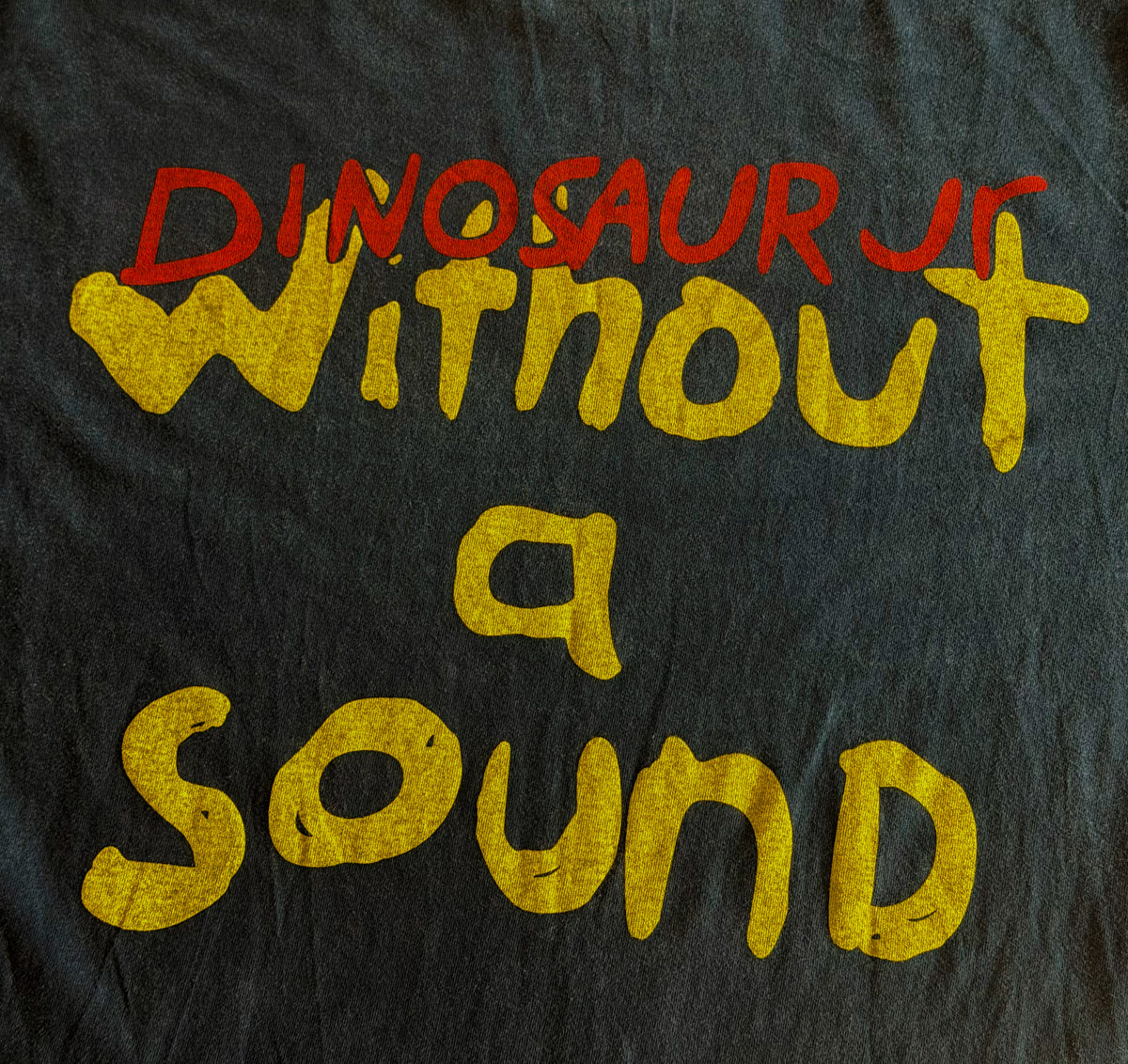 Dinosaur Jr Without a Sound Graphic Band T-Shirt, Large