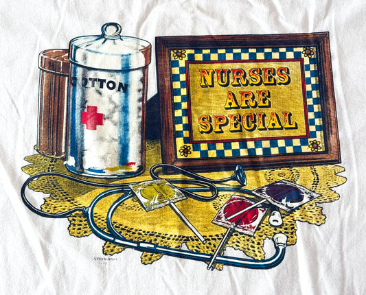 Vintage Nurses Are Special Graphic T-Shirt, XL