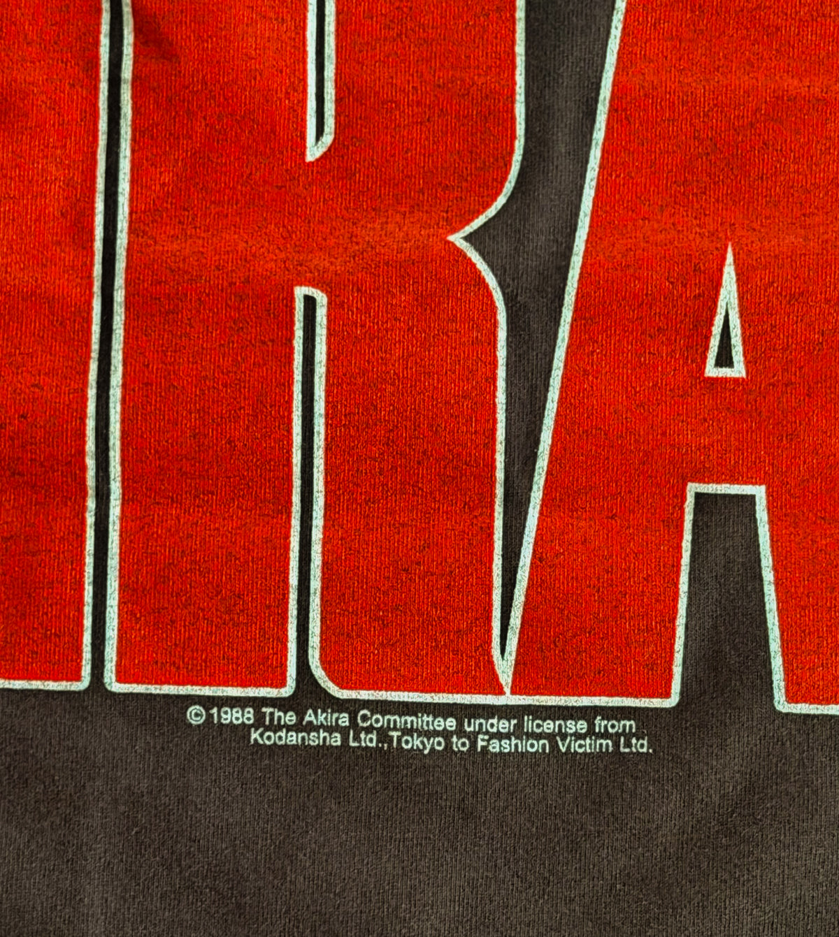 Akira Manga Double Sided Graphic T-Shirt, XL