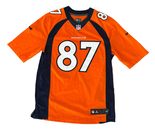 Denver Broncos Eric Decker Authentic 2010 NFL On Field Nike Jersey Medium