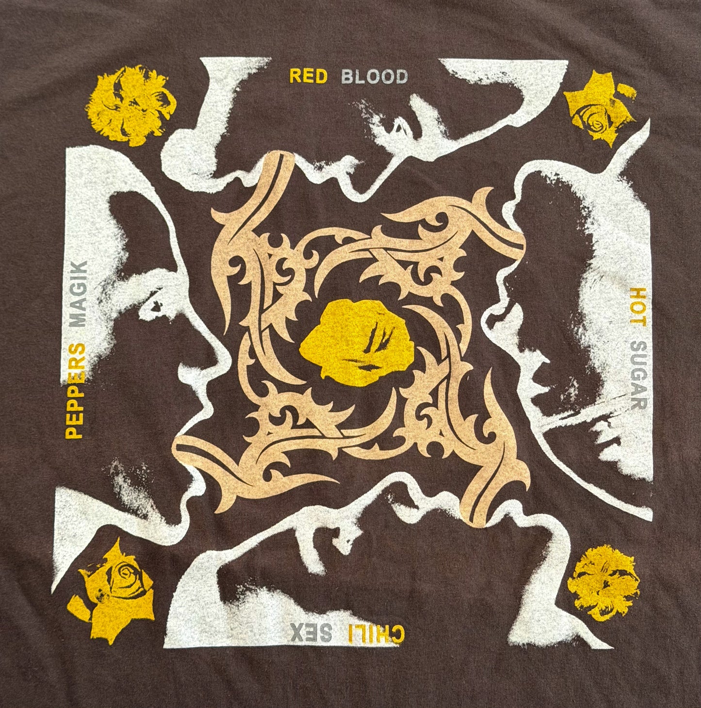 Red Hot Chili Peppers Band T Shirt Single Stitch Tultex Tag Size Large