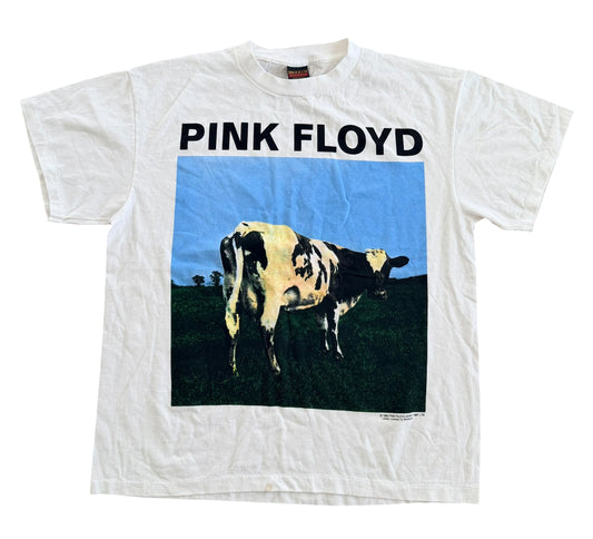 Vintage 1990's Pink Floyd Atom Heart Mother Brockum Label Made USA Band T-shirt XL