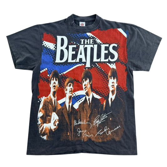 The Beatles Union Jack Graphic Band T-shirt Large