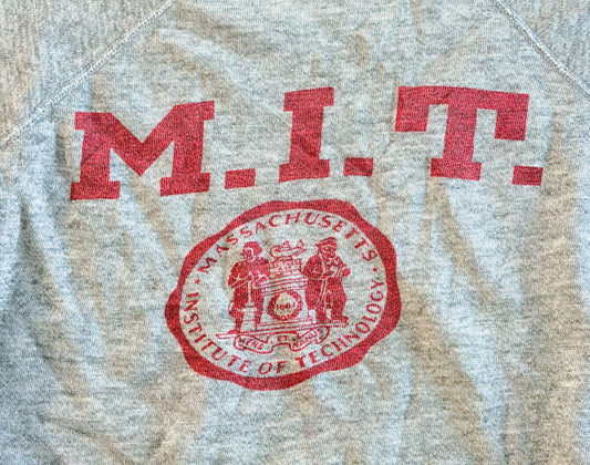 Vintage 1960s MIT Massachusetts Institute of Technology Vintage Sweatshirt, Large