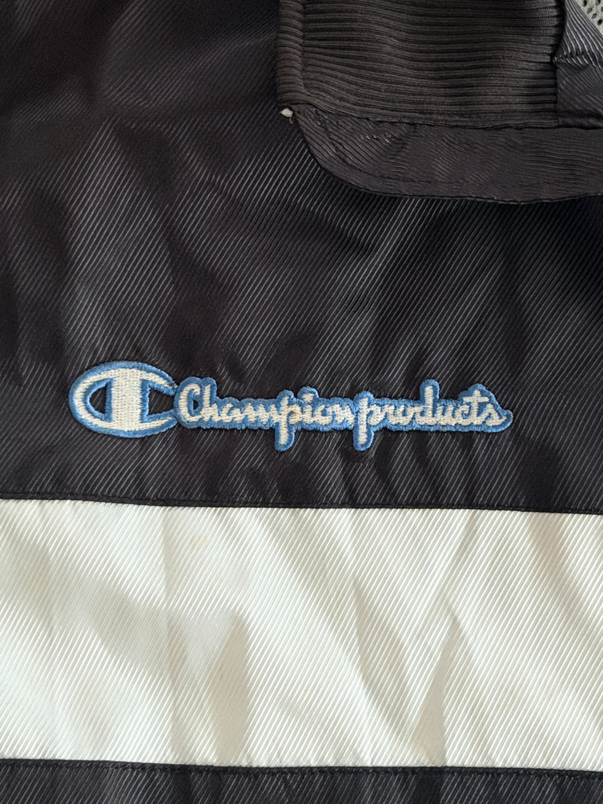 Vintage Champion Japan Market Colour Block Windbreaker Jacket, Medium