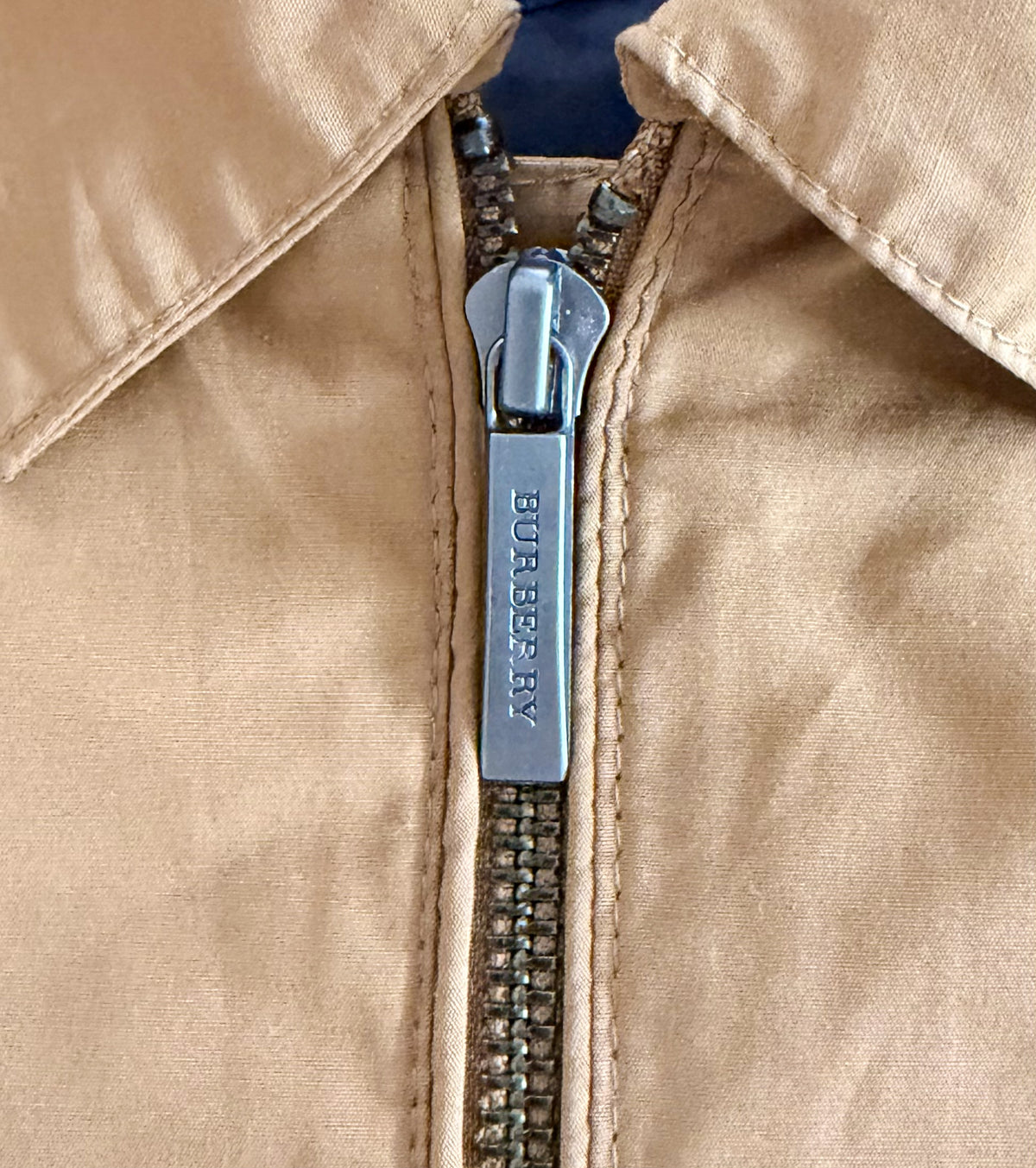 Burberrys Embroidered Harrington Jacket size M