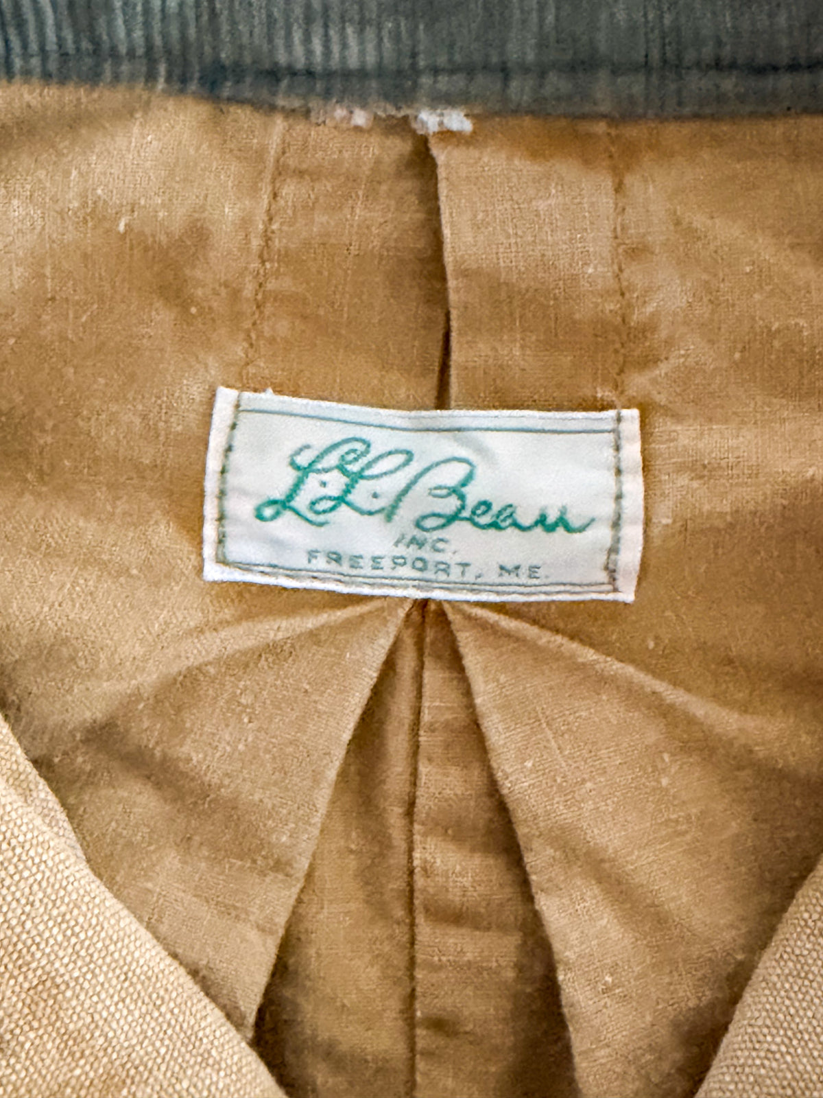 Vintage L.L Bean Canvas Duck Hunting Jacket, Large
