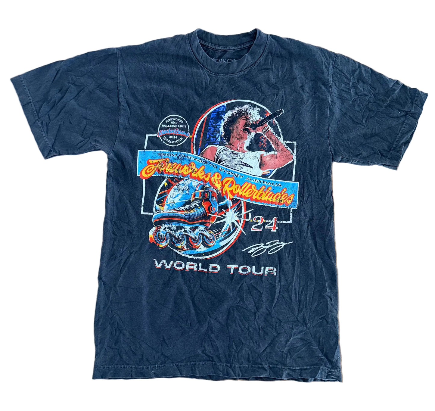 Benson Boone 2024 World Tour T-Shirt Small