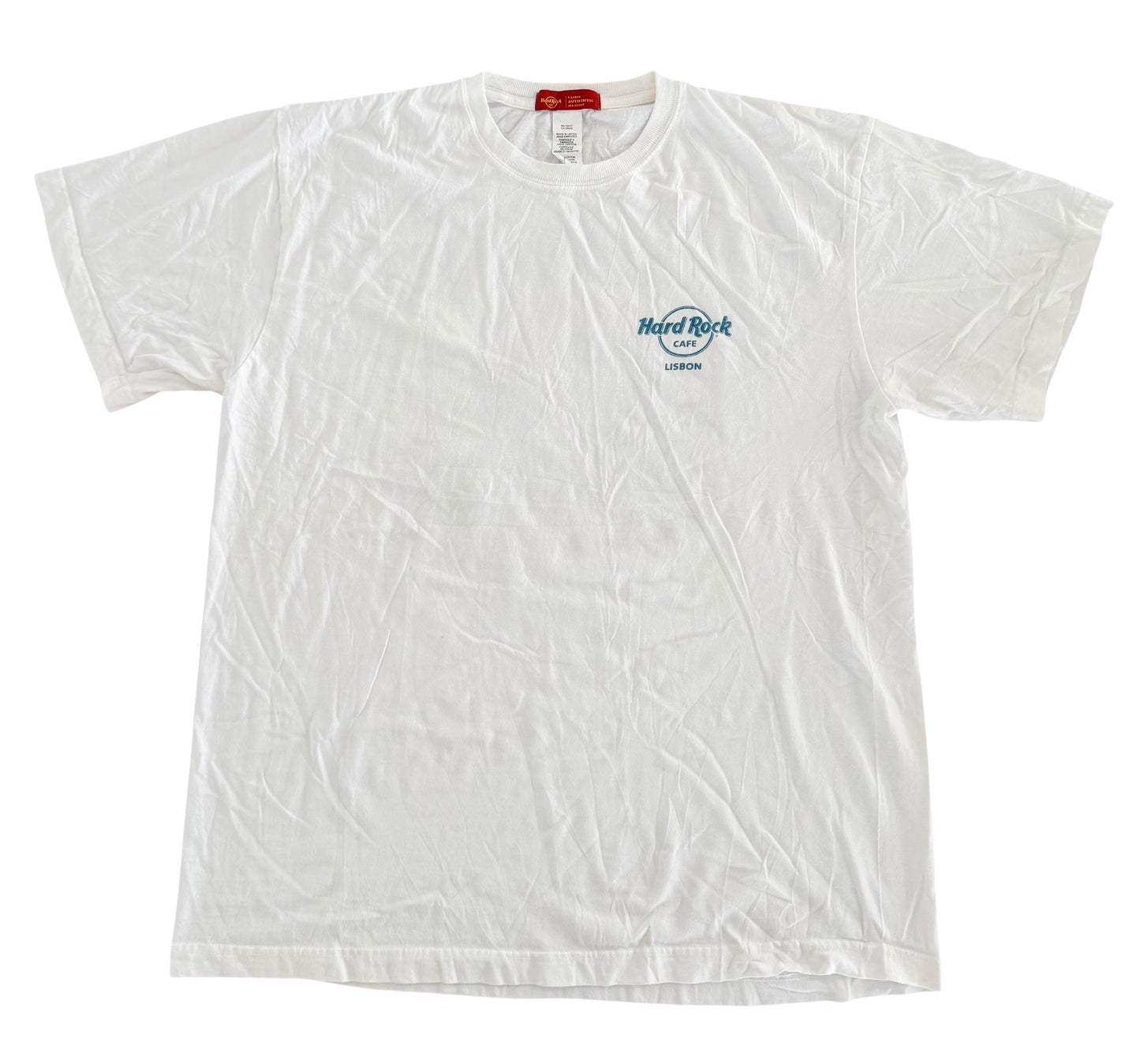 Hard Rock Cafe Lisbon Graphic T-Shirt, size XL