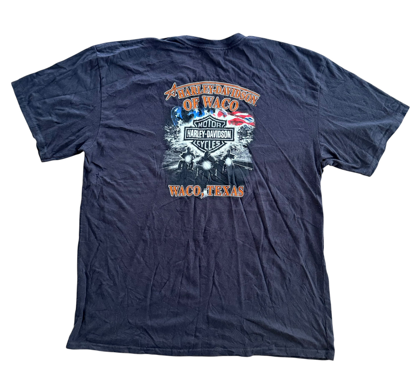 Harley-Davidson Waco Texas Graphic T-Shirt Size XL