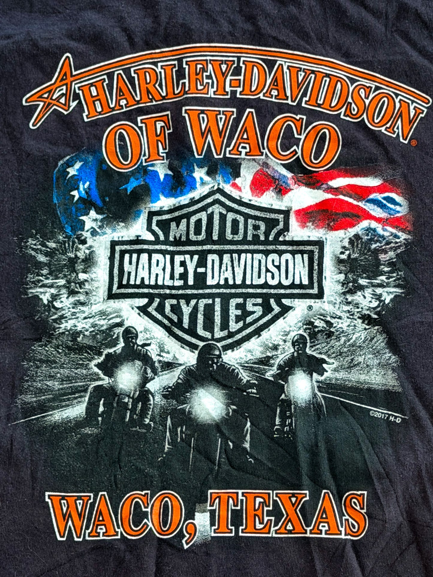 Harley-Davidson Waco Texas Graphic T-Shirt Size XL