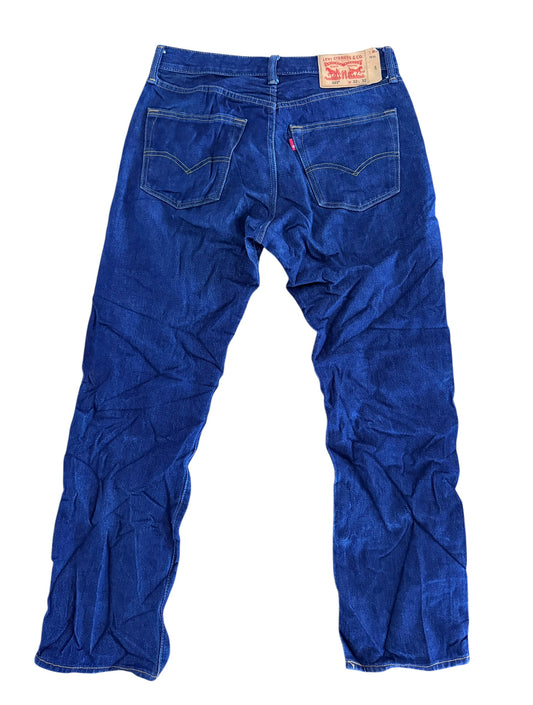 Levi’s 501 Raw Blue Denim Jeans, 32W 30L