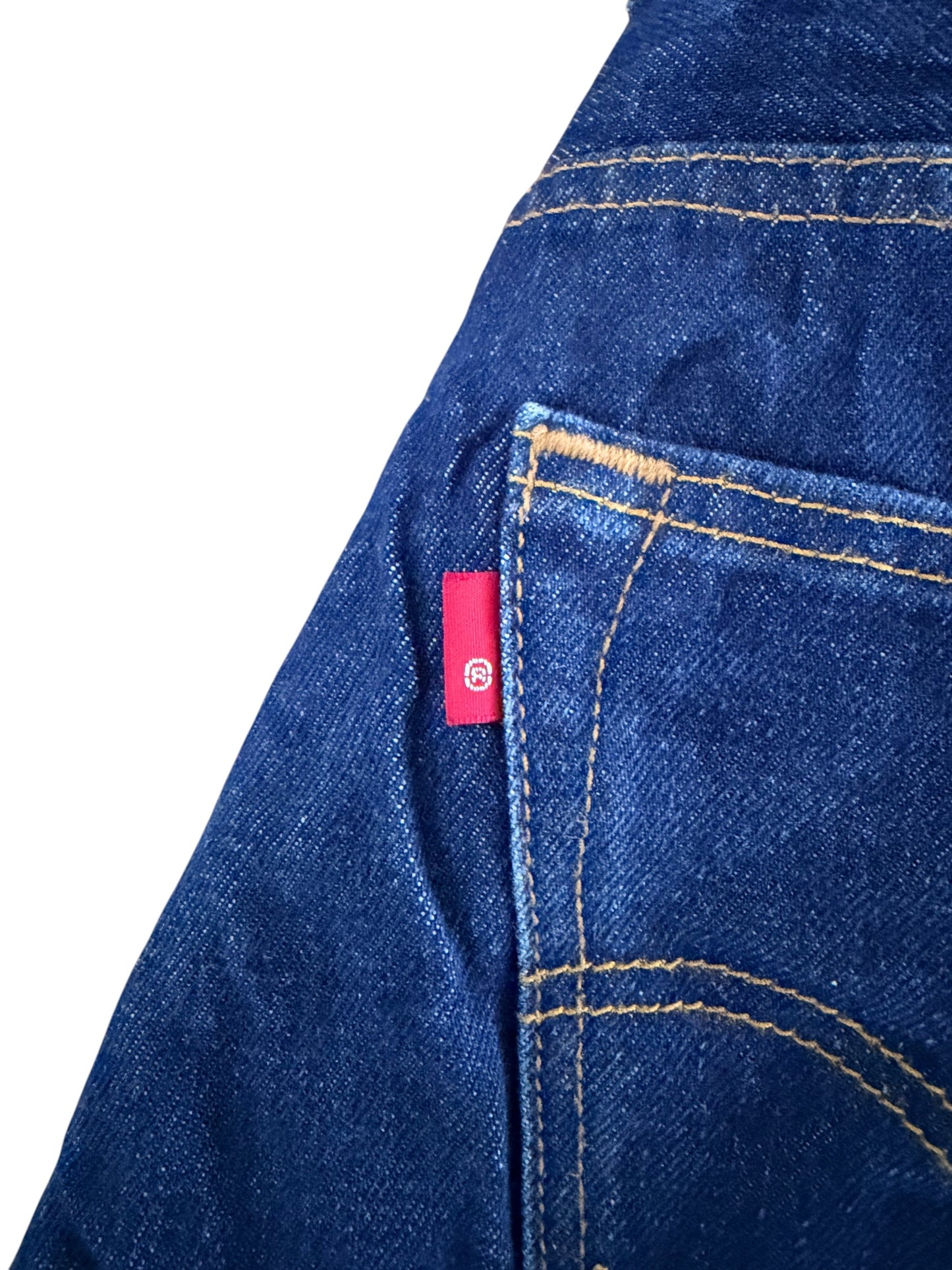 Levi’s 501 Raw Blue Denim Jeans, 32W 30L
