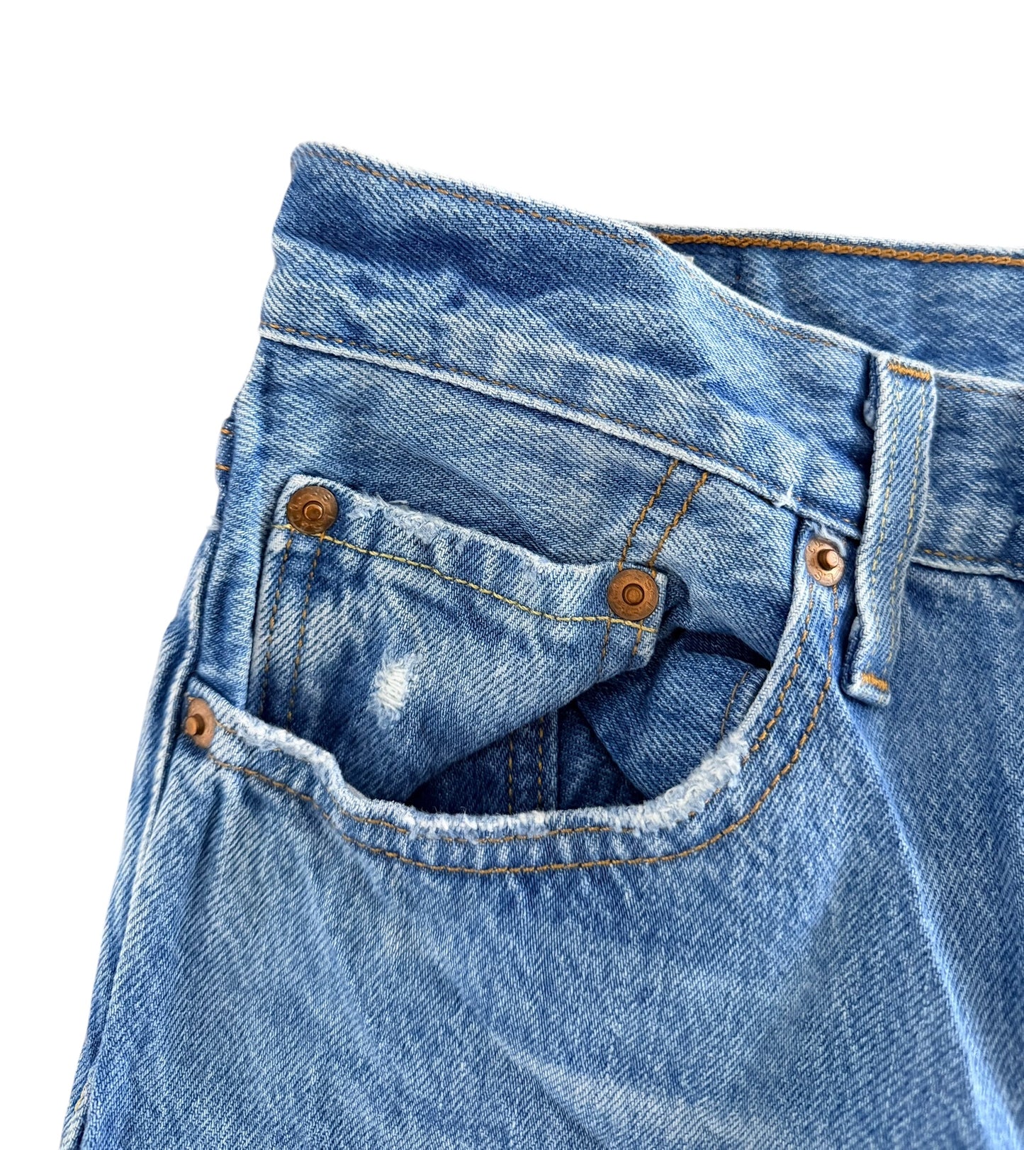 Levi’s 501 Premium Distressed Jeans, 30W 30L