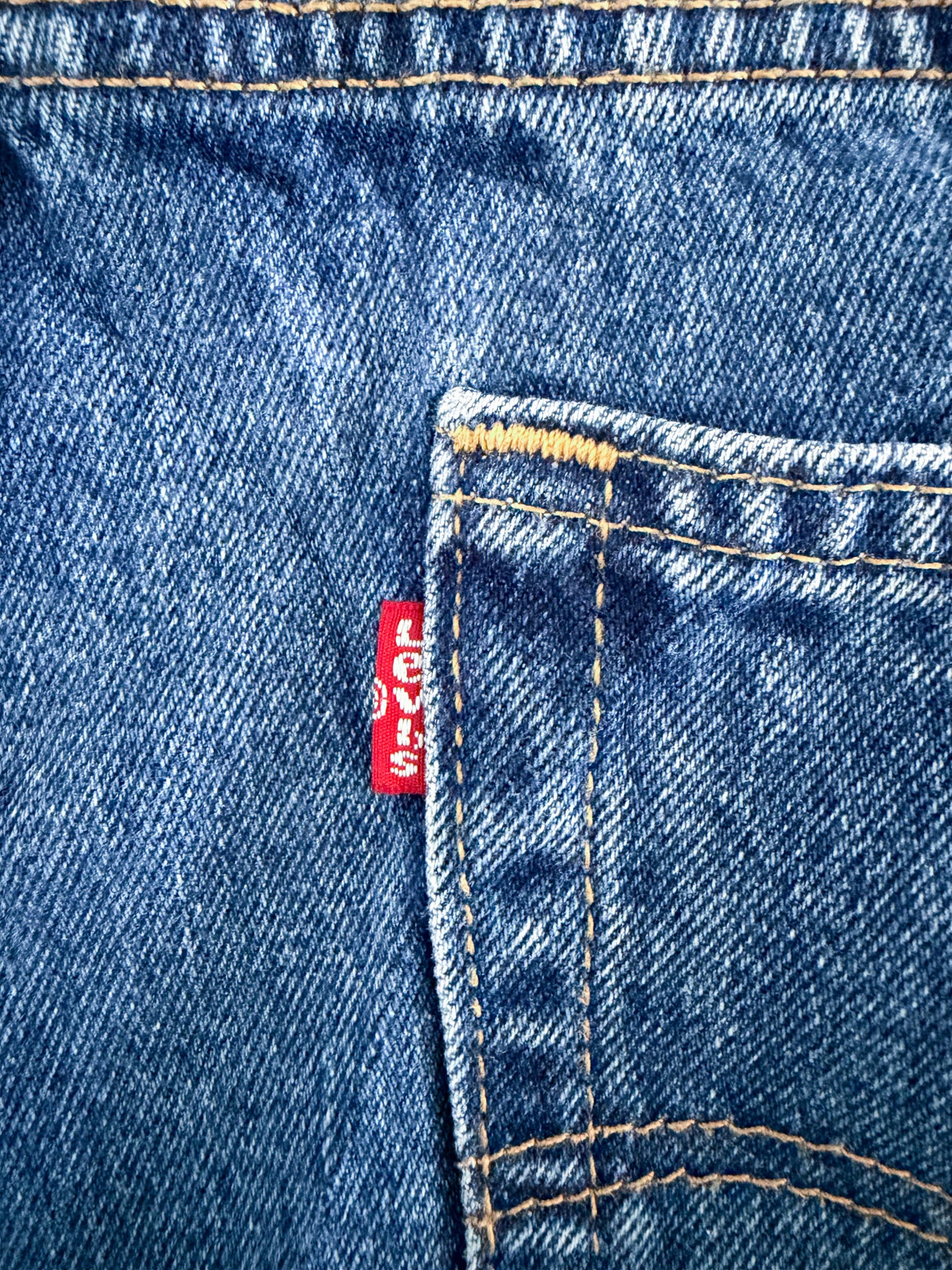 Levi’s 505 Straight Leg Stonewash Jeans, W34 L32