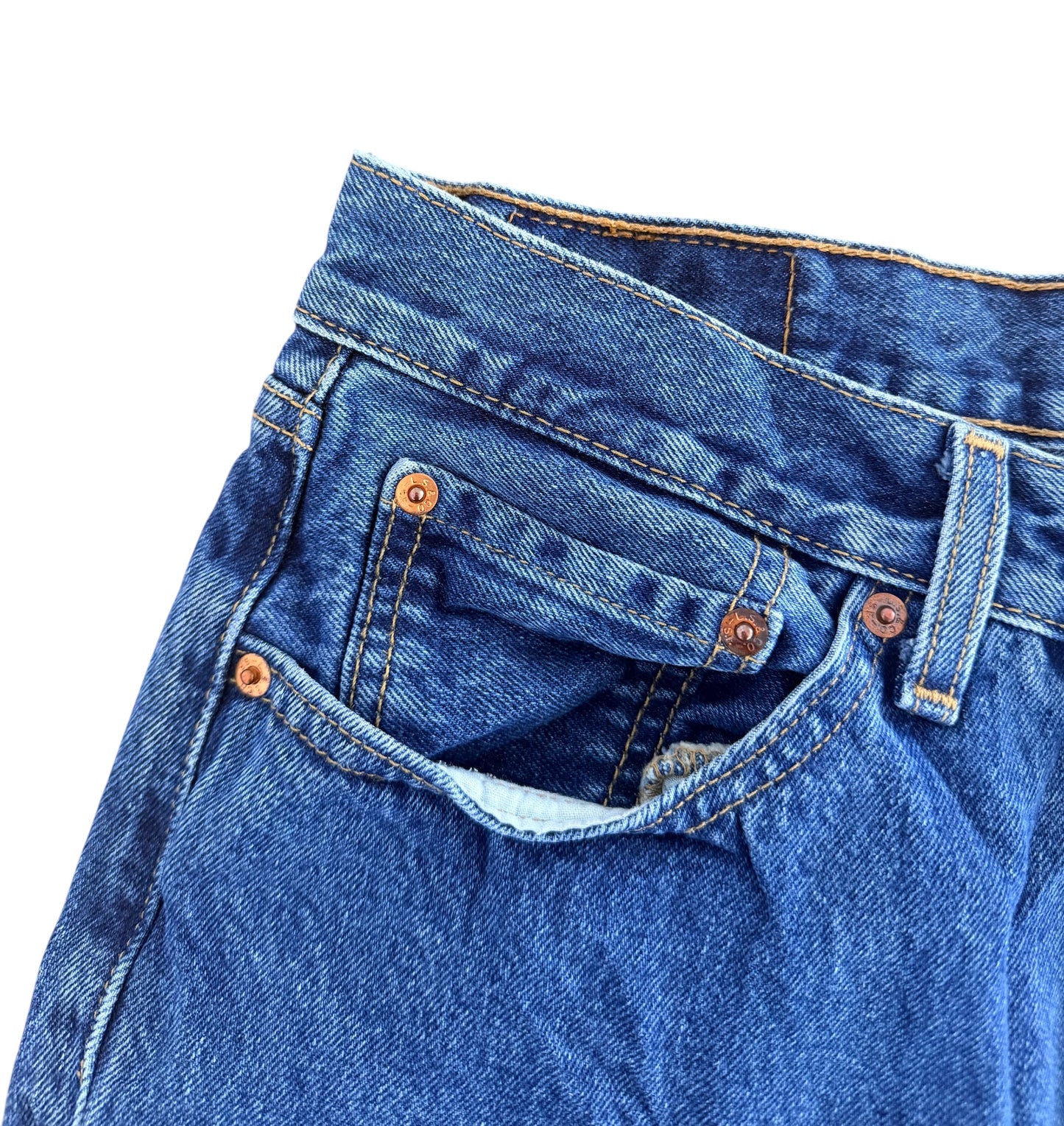 Levi’s 505 Straight Leg Stonewash Jeans, W34 L32