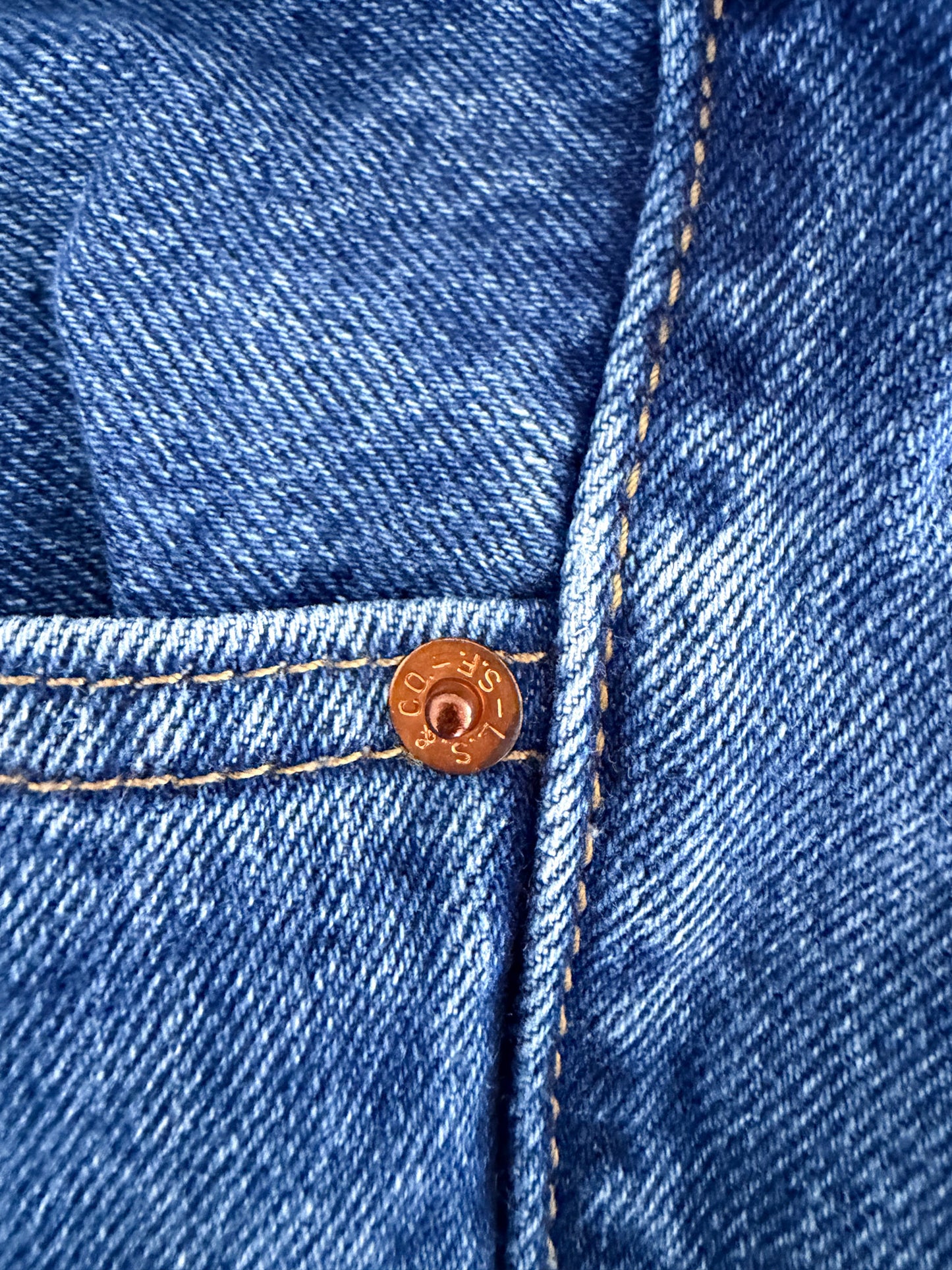 Levi’s 505 Straight Leg Stonewash Jeans, W34 L32