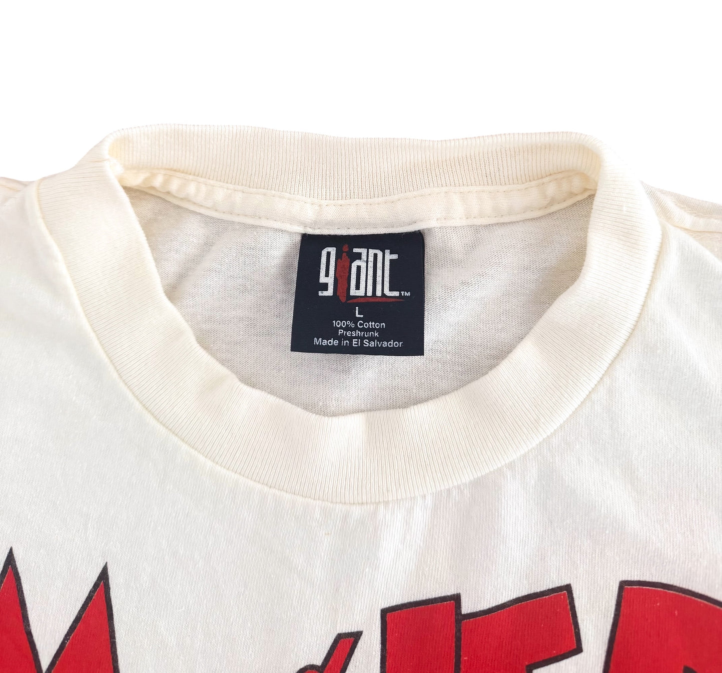 Tom and Jerry Graphic T-Shirt Giant Single Stitch, size Large