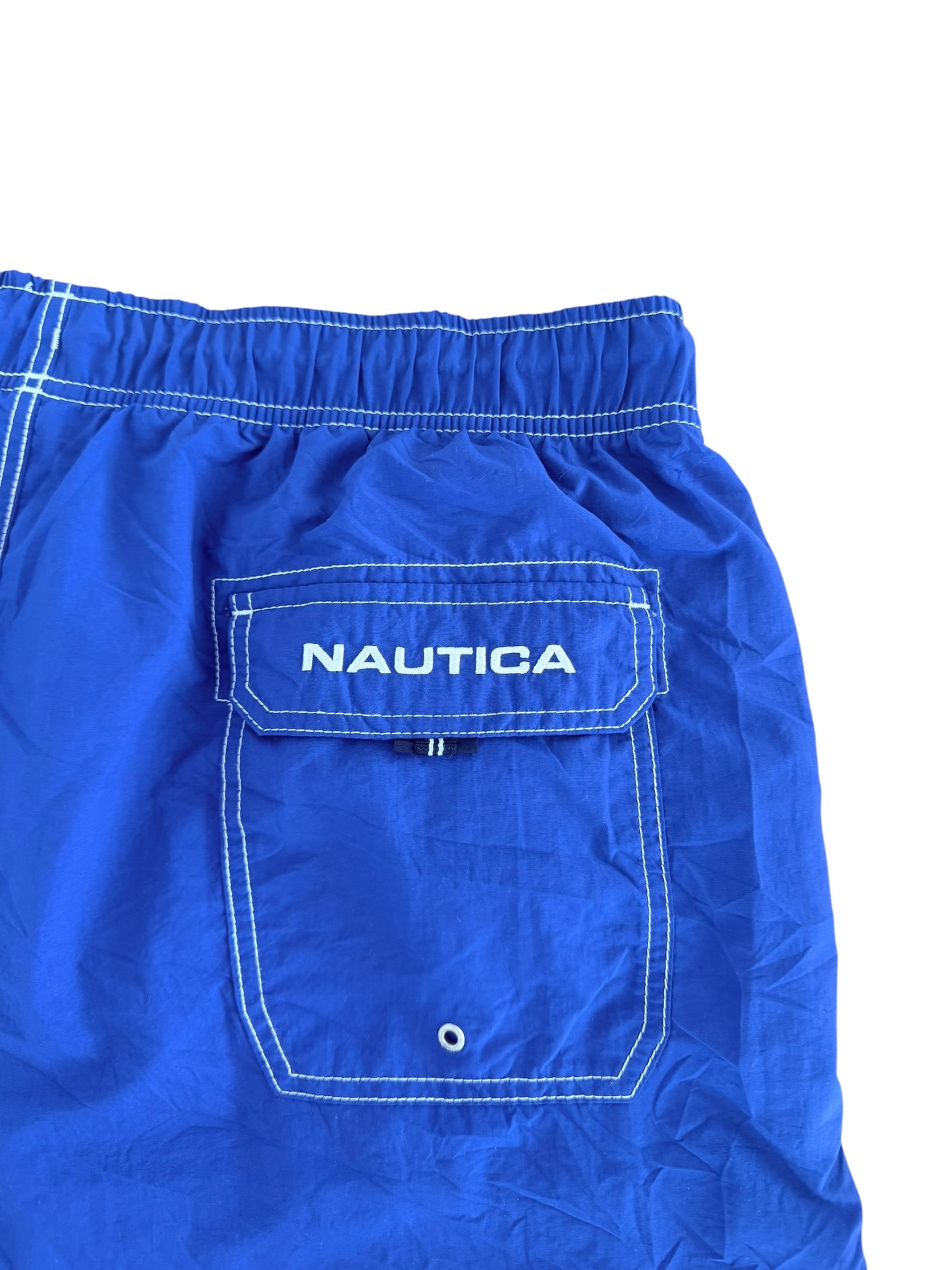 Vintage 2000s Nautica Swim Shorts Large