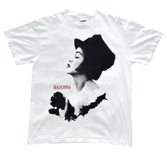Rare Madonna Blond Ambition Tour T-Shirt – Fruit of the Loom Screen Stars, Single Stitch, Size L