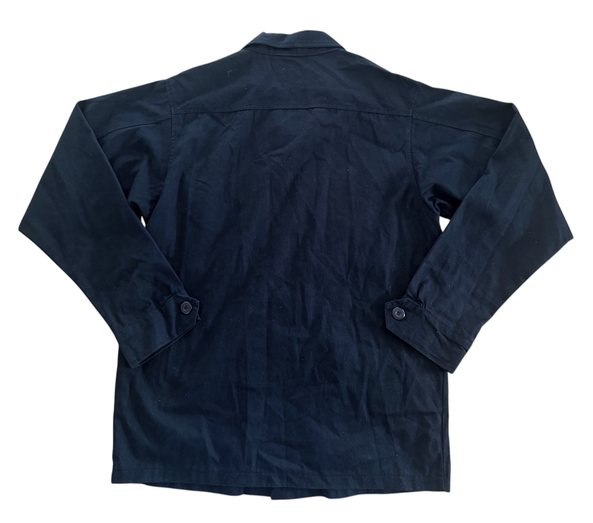 Carhartt Black Four Pocket Utility Jacket, Medium