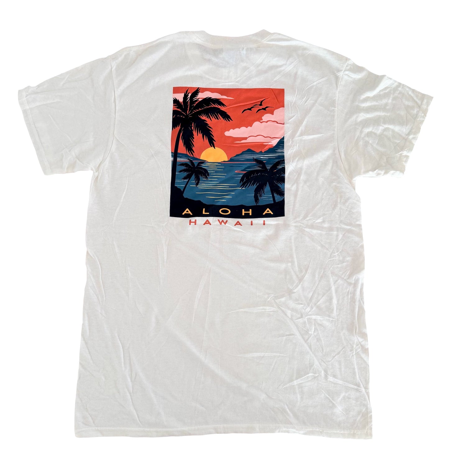 Vintage Hawaii Aloha Sunset T-shirt, size Medium