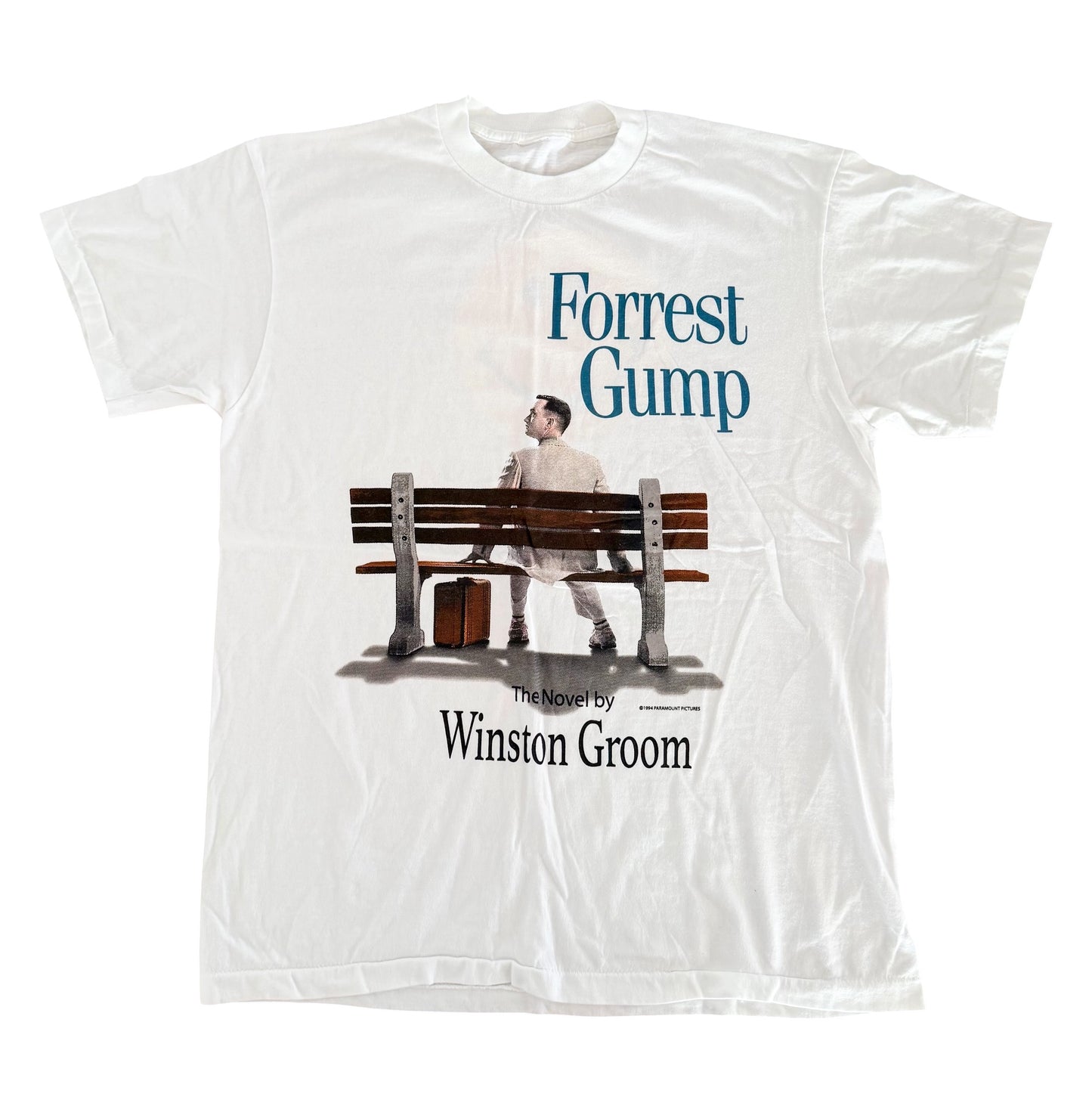 Forrest Gump 1994 Film Promo Single Stitch T-shirt, size Large