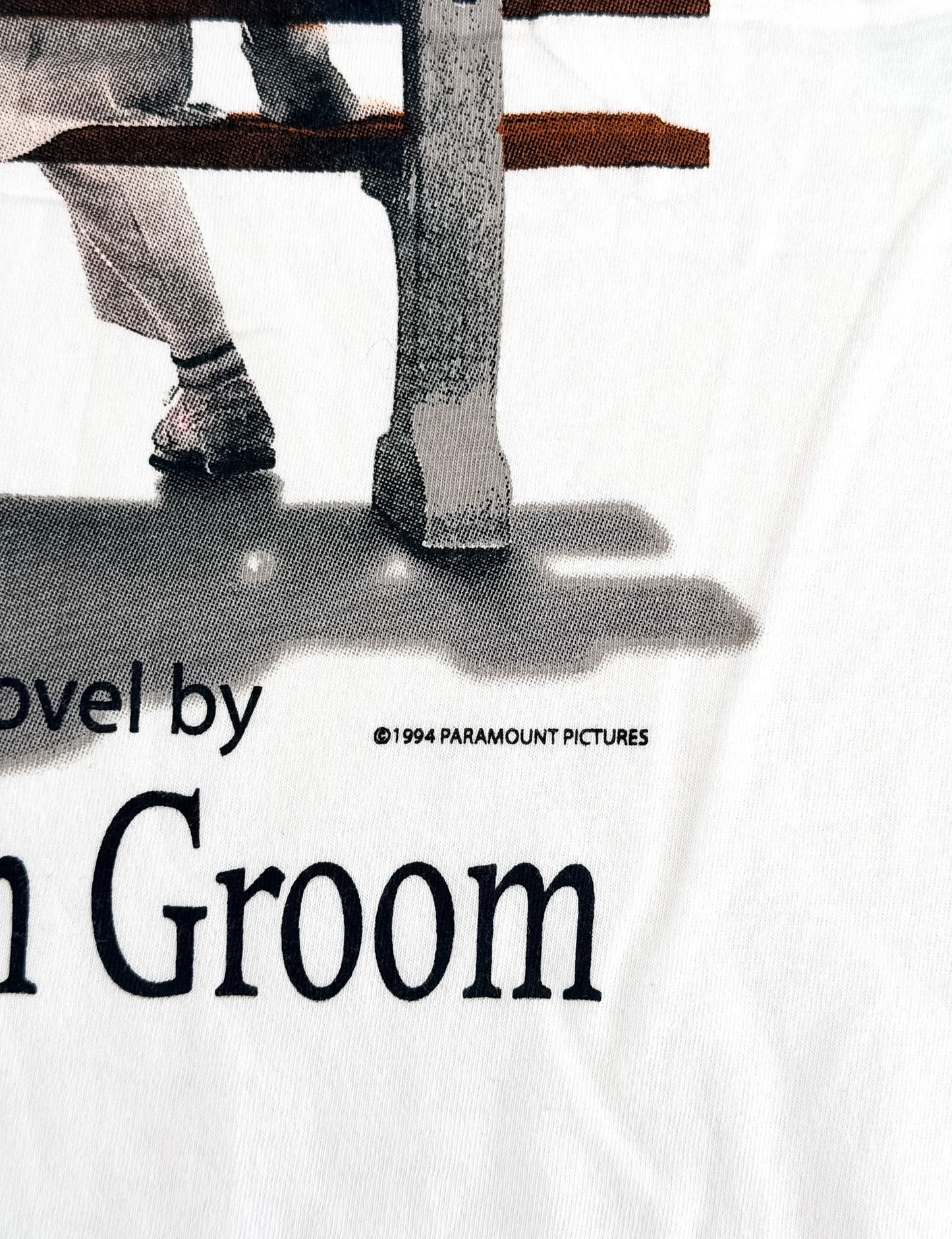 Forrest Gump 1994 Film Promo Single Stitch T-shirt, size Large
