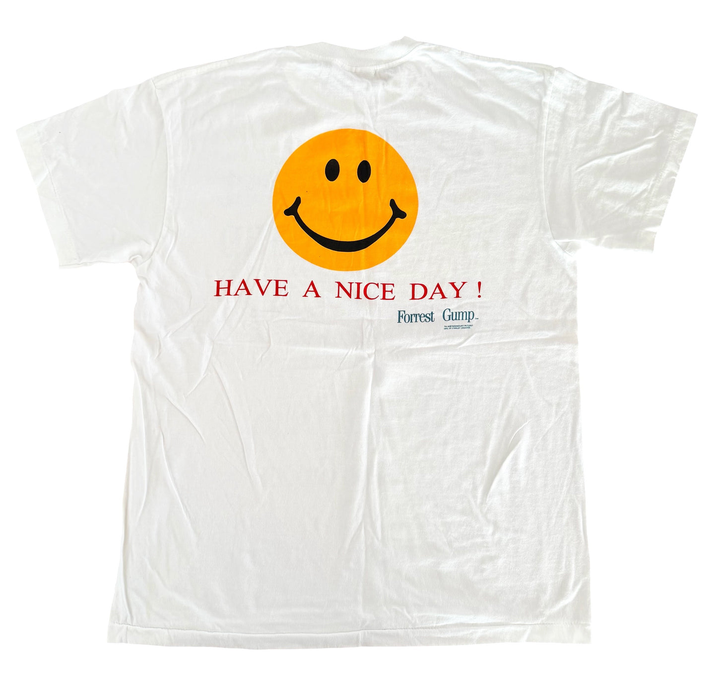 Forrest Gump 1994 Film Promo Single Stitch T-shirt, size Large