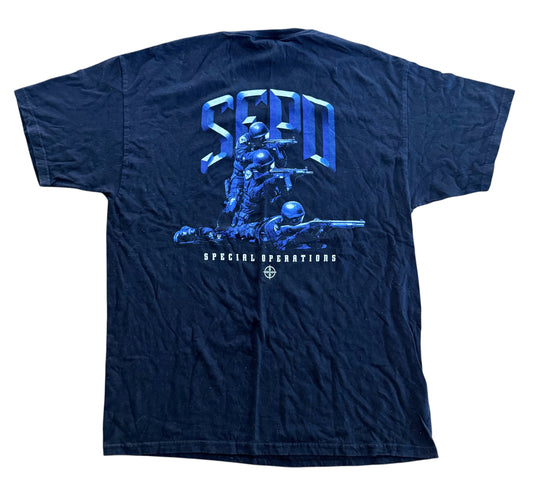 San Francisco Police Special Operations T-shirt, size Large