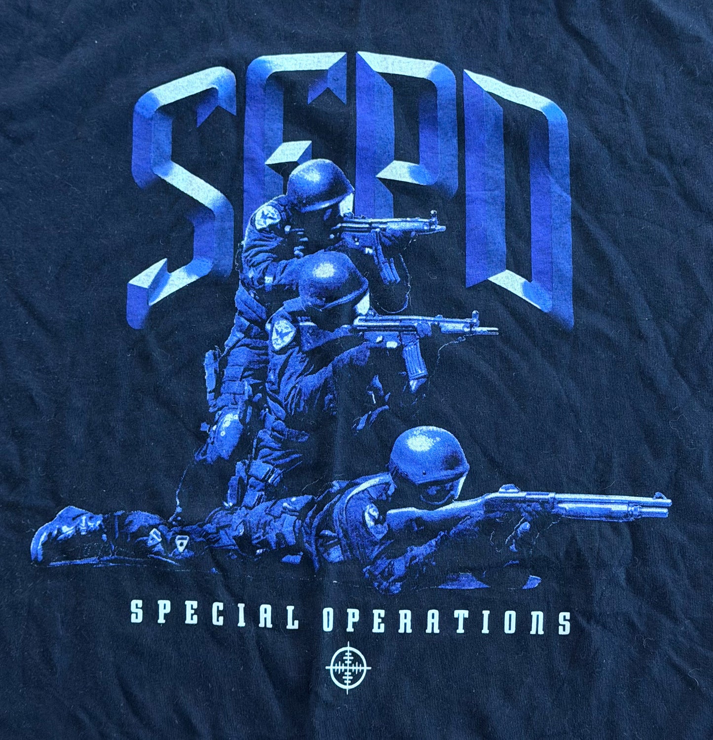 San Francisco Police Special Operations T-shirt, size Large