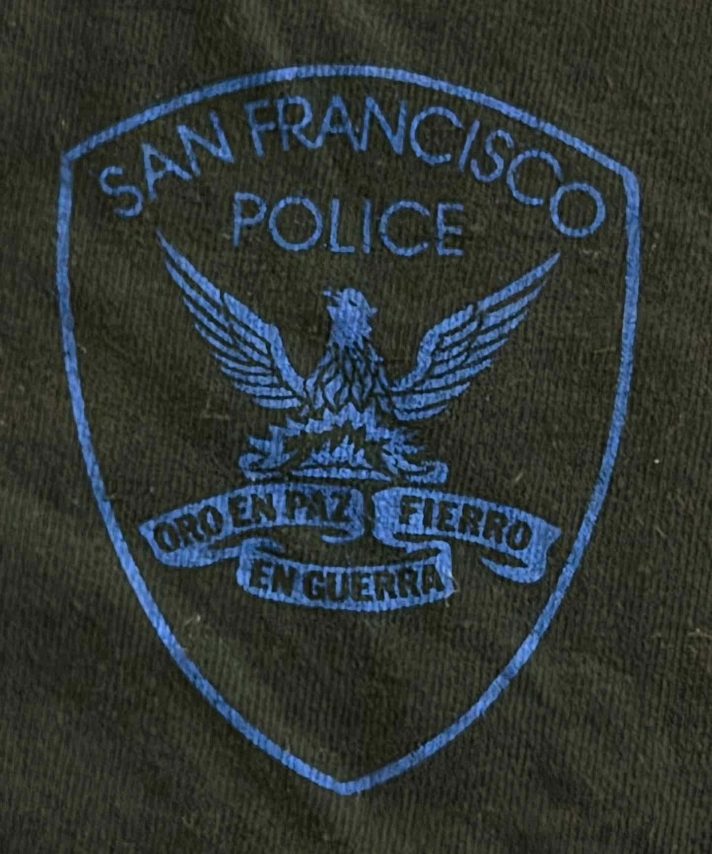 San Francisco Police Special Operations T-shirt, size Large