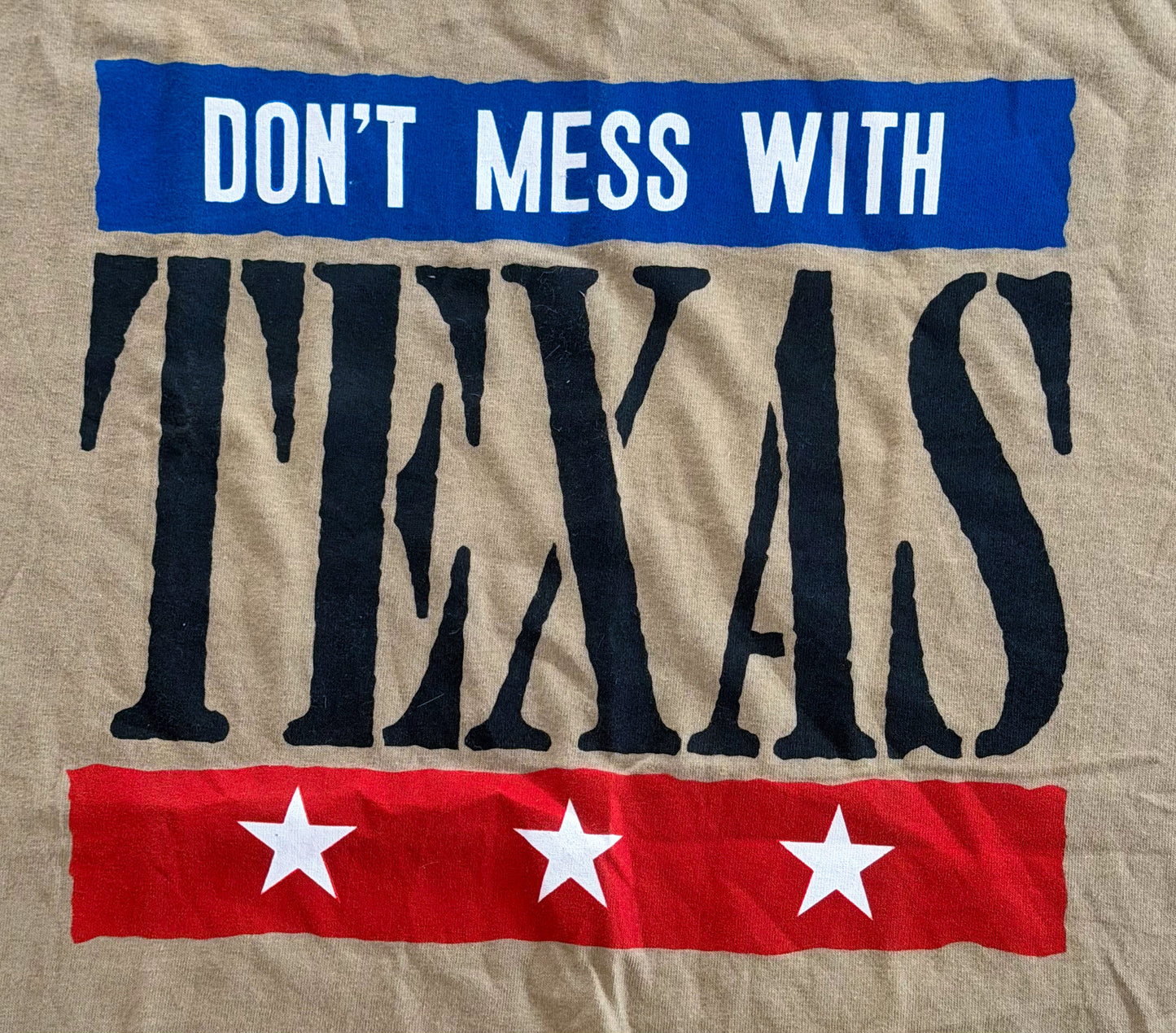Vintage Don’t Mess With Texas T-Shirt, size XL