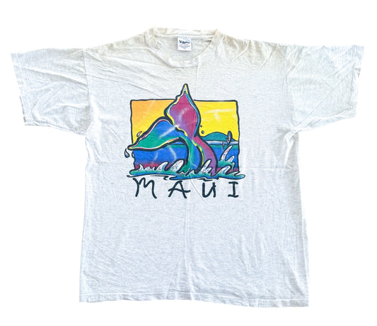 Vintage 1990s Maui Dolphin Single Stitch Made In USA T-Shirt, size XL