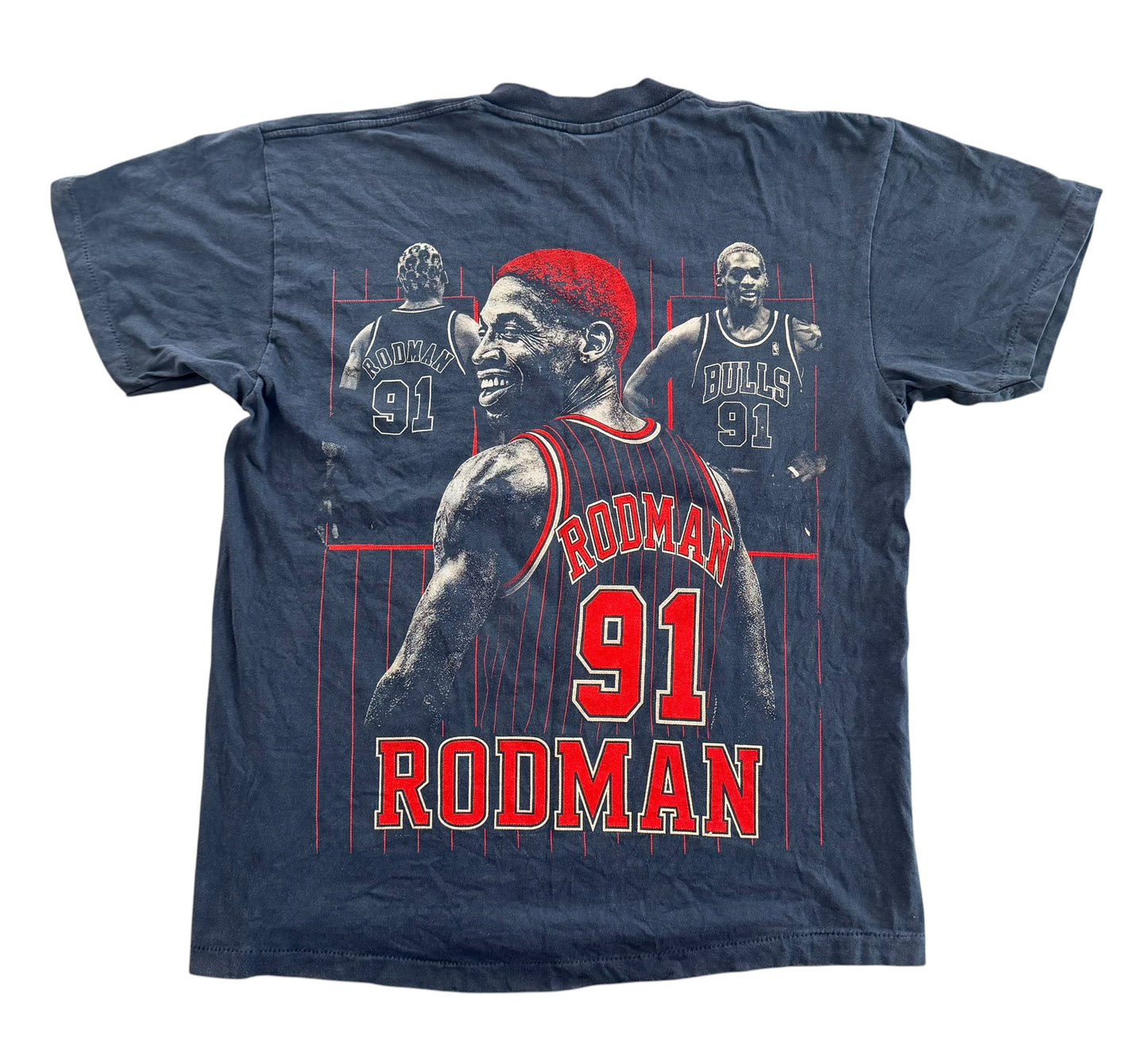 Vintage Dennis Rodman Chicago Bulls T-shirt, size Large