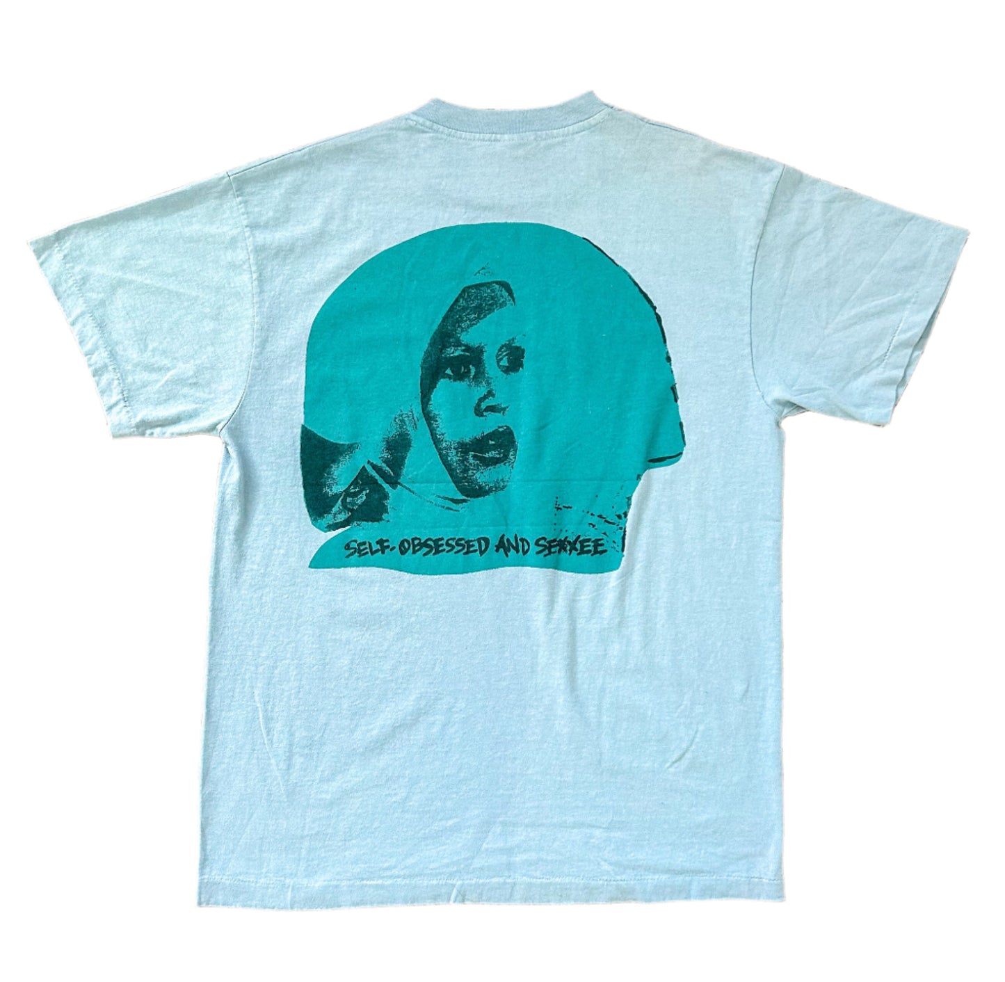 Rare Vintage Sonic Youth Band Tee – Brockum Tag – “Self-Obsessed and Sexxee” Graphic – Made in USA, Size - Large