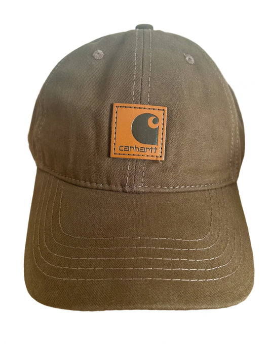 Carhartt Brown Canvas Cap – Dead Stock - Iconic Workwear Style Hat