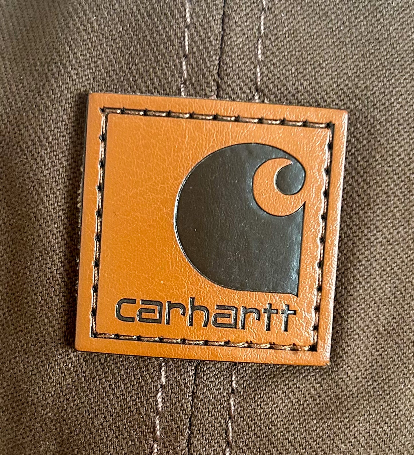 Carhartt Brown Canvas Cap – Dead Stock - Iconic Workwear Style Hat