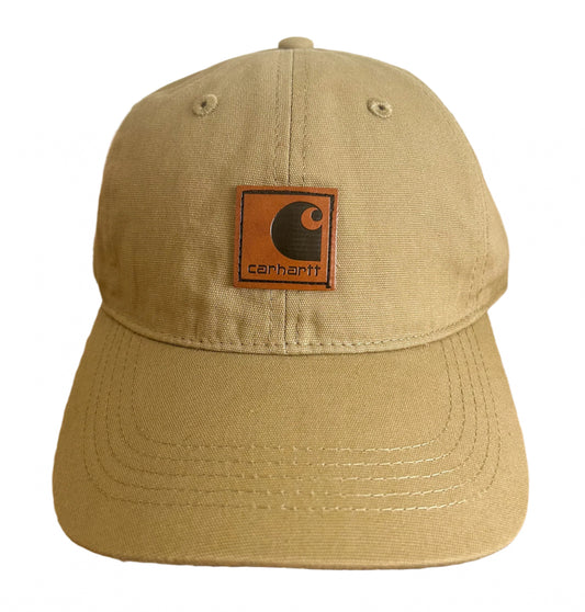 Vintage Carhartt Khaki Canvas Cap – Dead Stock - Classic Workwear, Streetwear Hat