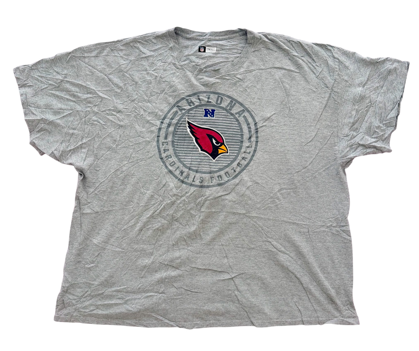 NFL Arizona Cardinals Box Fit T-Shirt, size 3XL