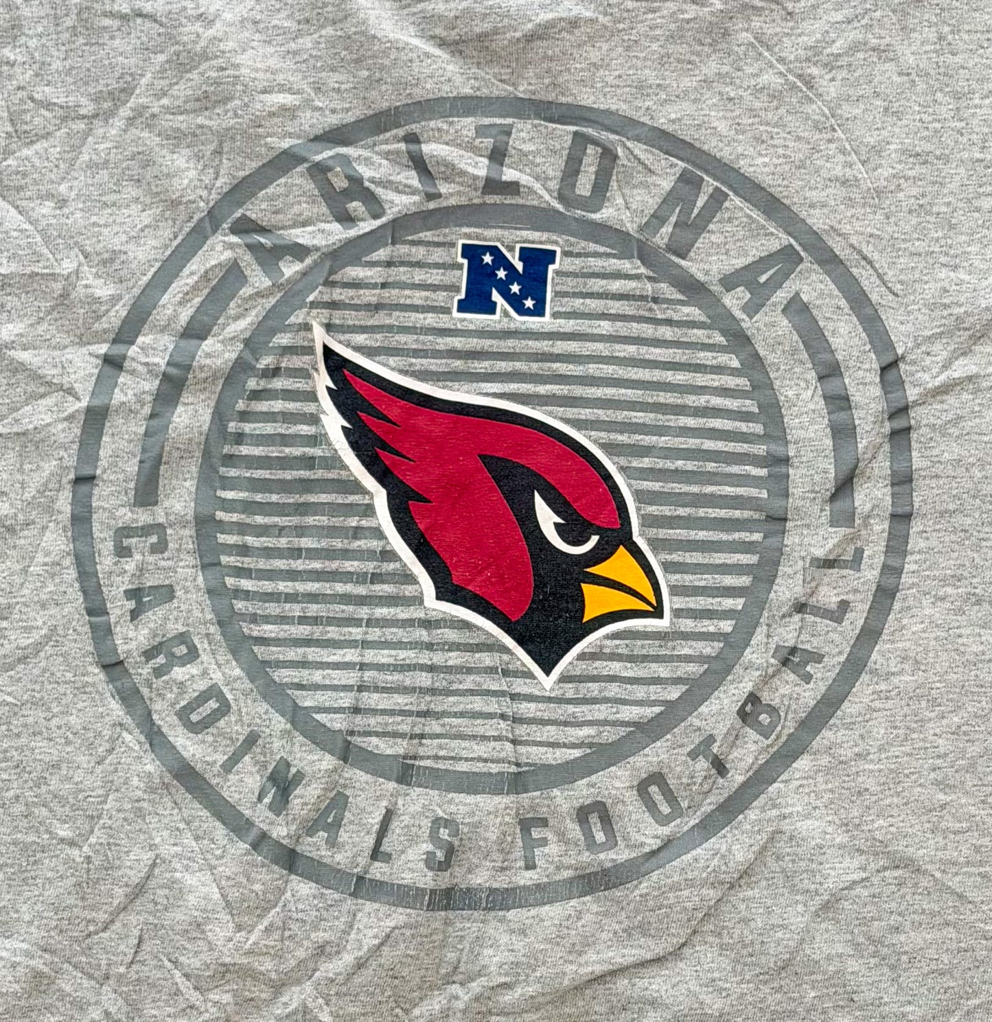 NFL Arizona Cardinals Box Fit T-Shirt, size 3XL