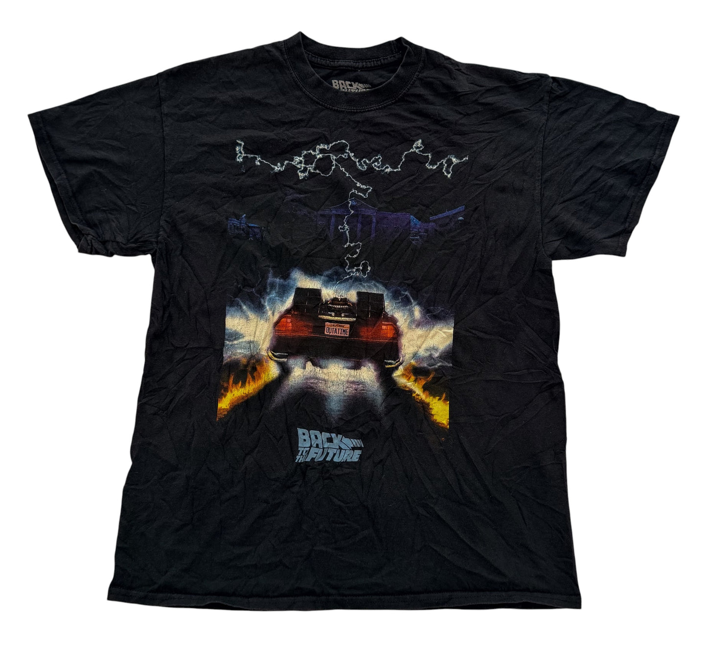 Back to the Future Movie Promo T-Shirt Large