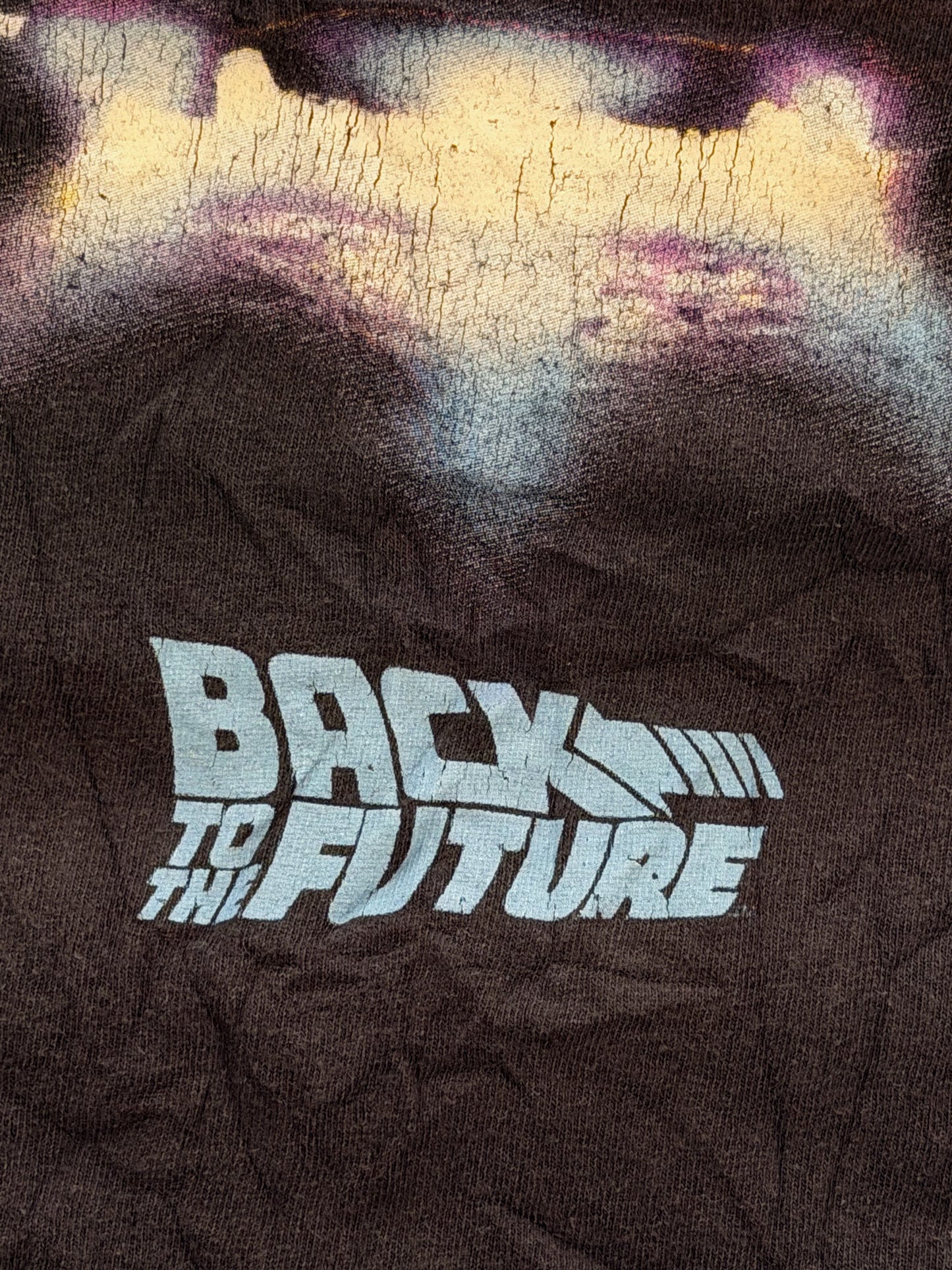 Back to the Future Movie Promo T-Shirt Large